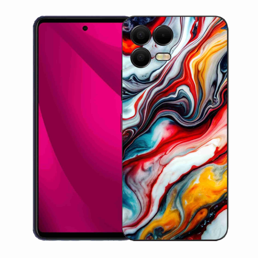 Gélový kryt mmCase na T phone 3 Pro - abstraktný motív 35