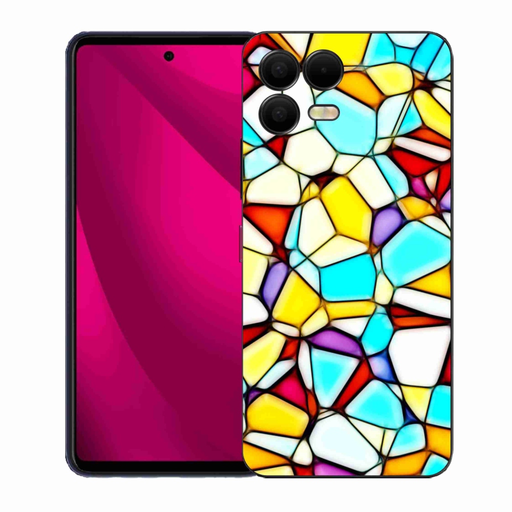 Gélový kryt mmCase na T phone 3 Pro - abstraktný motív 40