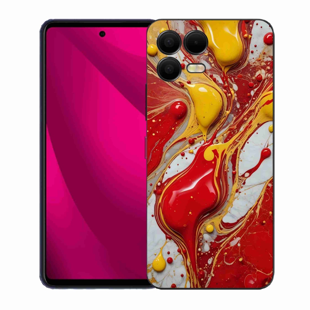 Gélový kryt mmCase na T phone 3 Pro - abstraktný motív 42