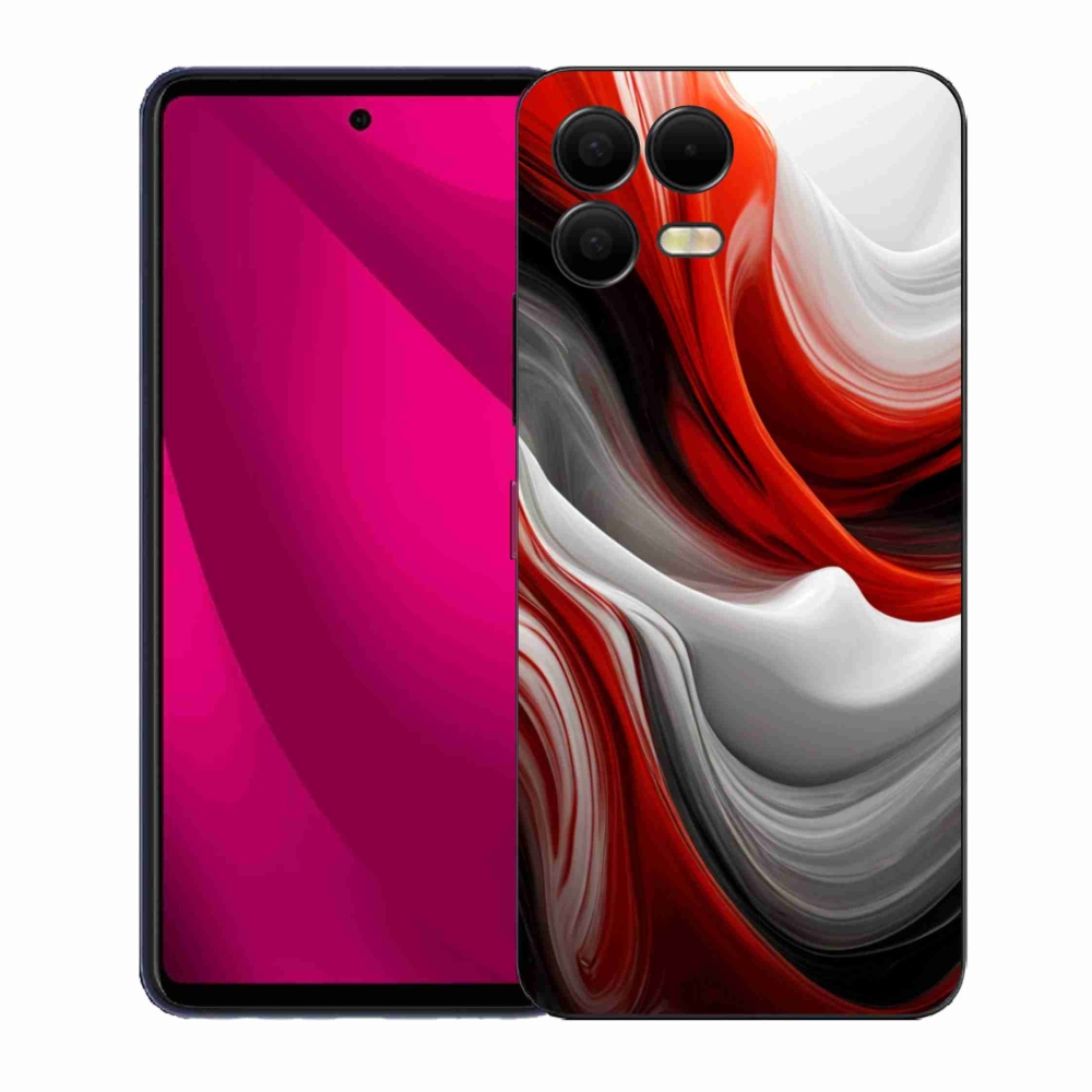 Gélový kryt mmCase na T phone 3 Pro - abstraktný motív 47