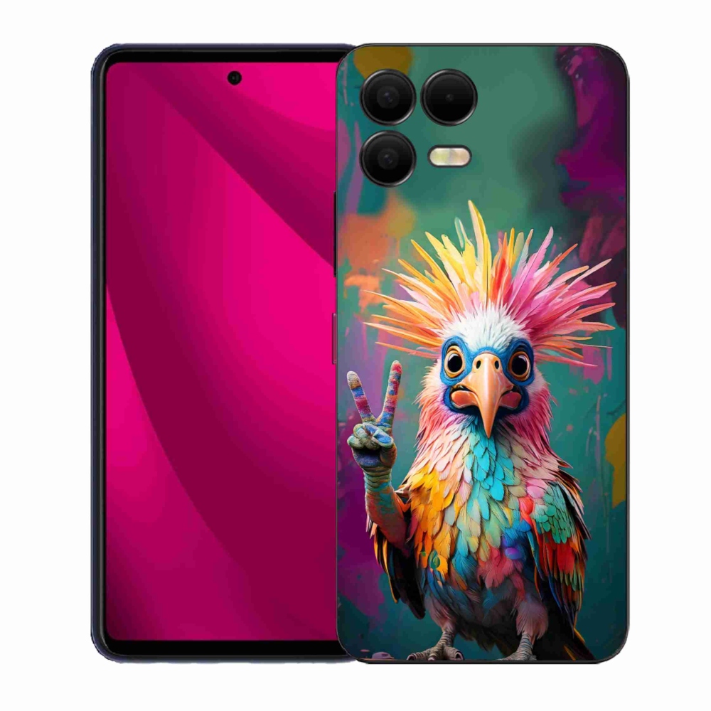 Gélový kryt mmCase na T phone 3 Pro - farebný rebel