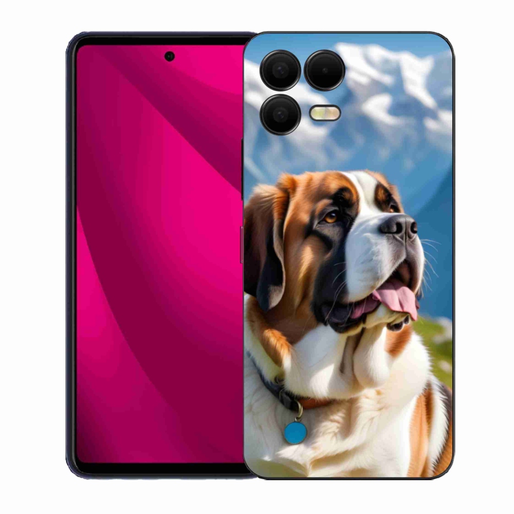 Gélový kryt mmCase na T phone 3 Pro - bernardín