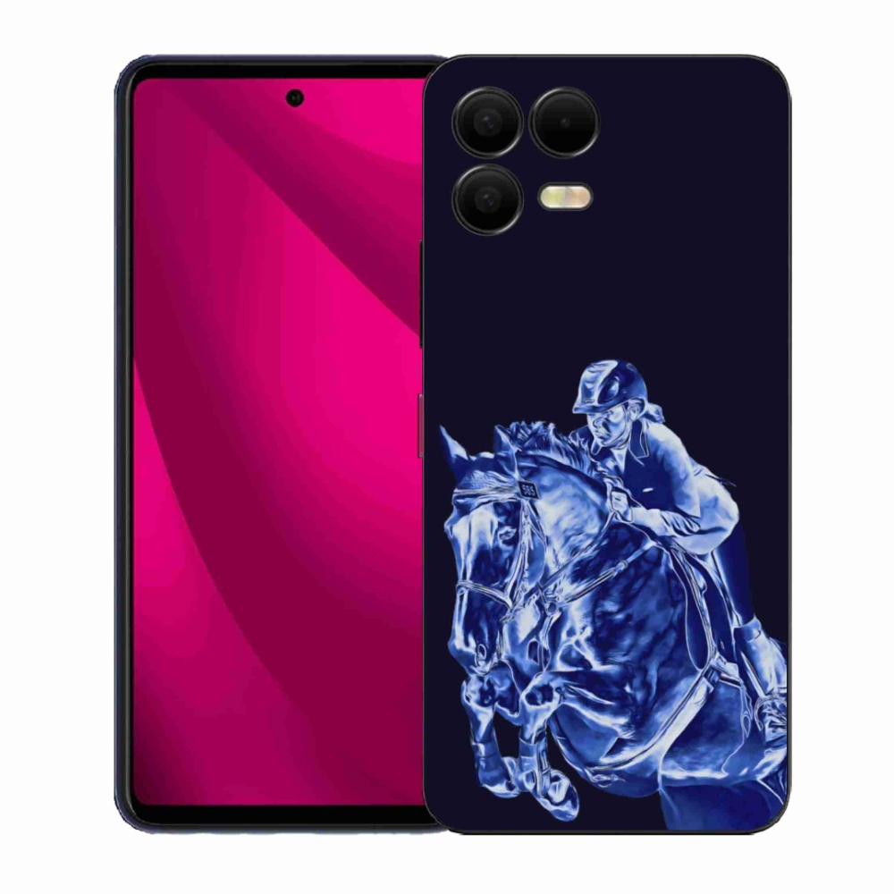 Gélový kryt mmCase na T phone 3 Pro - dostihový kôň