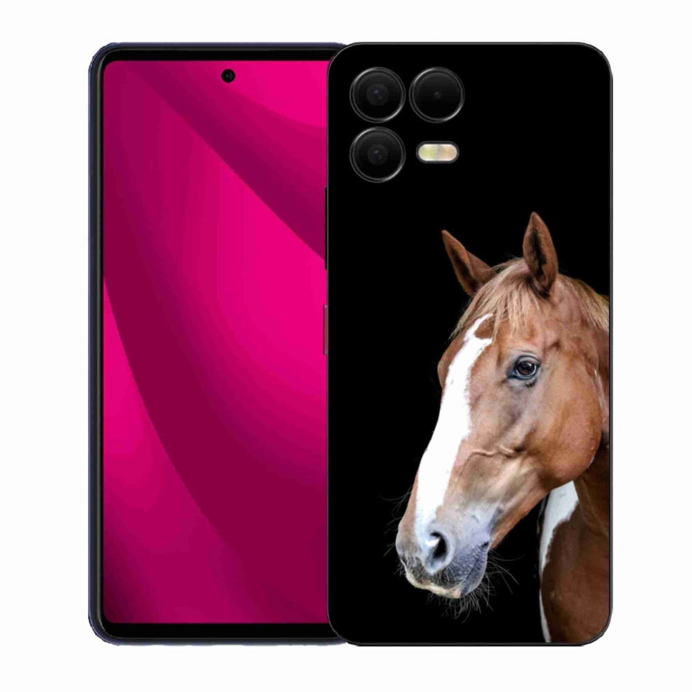 Gélový kryt mmCase na T phone 3 Pro - hnedý kôň 3