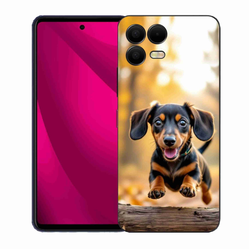 Gélový kryt mmCase na T phone 3 Pro - jazvečík 2