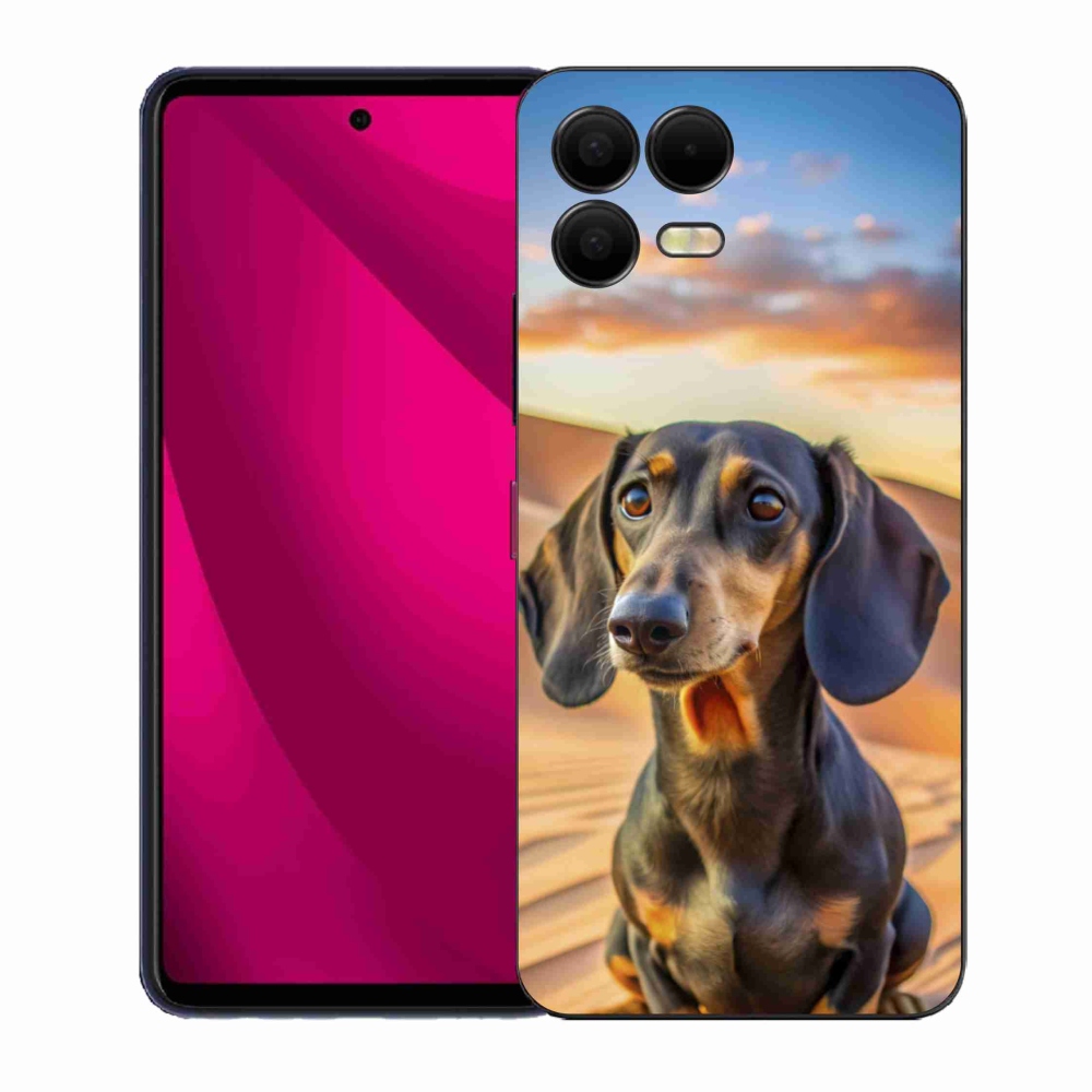 Gélový kryt mmCase na T phone 3 Pro - jazvečík 3