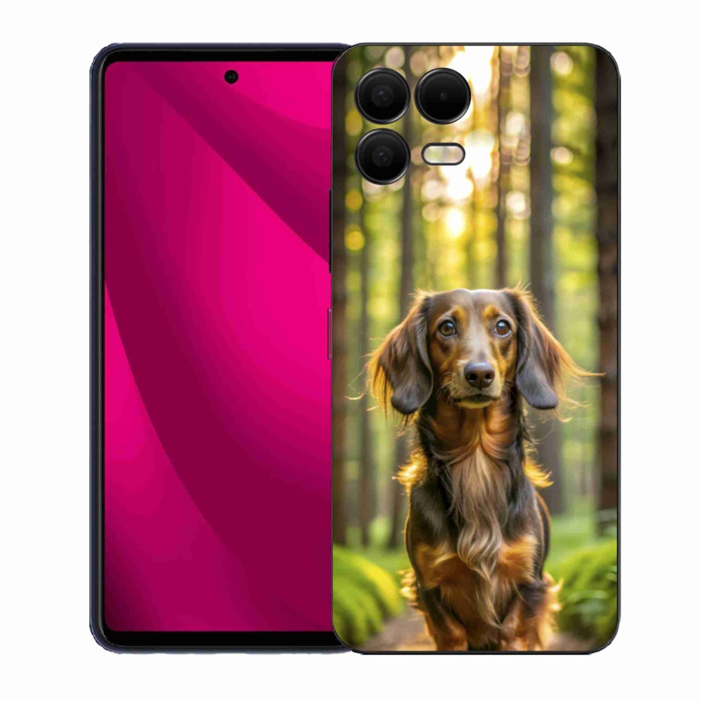 Gélový kryt mmCase na T phone 3 Pro - jazvečík 4