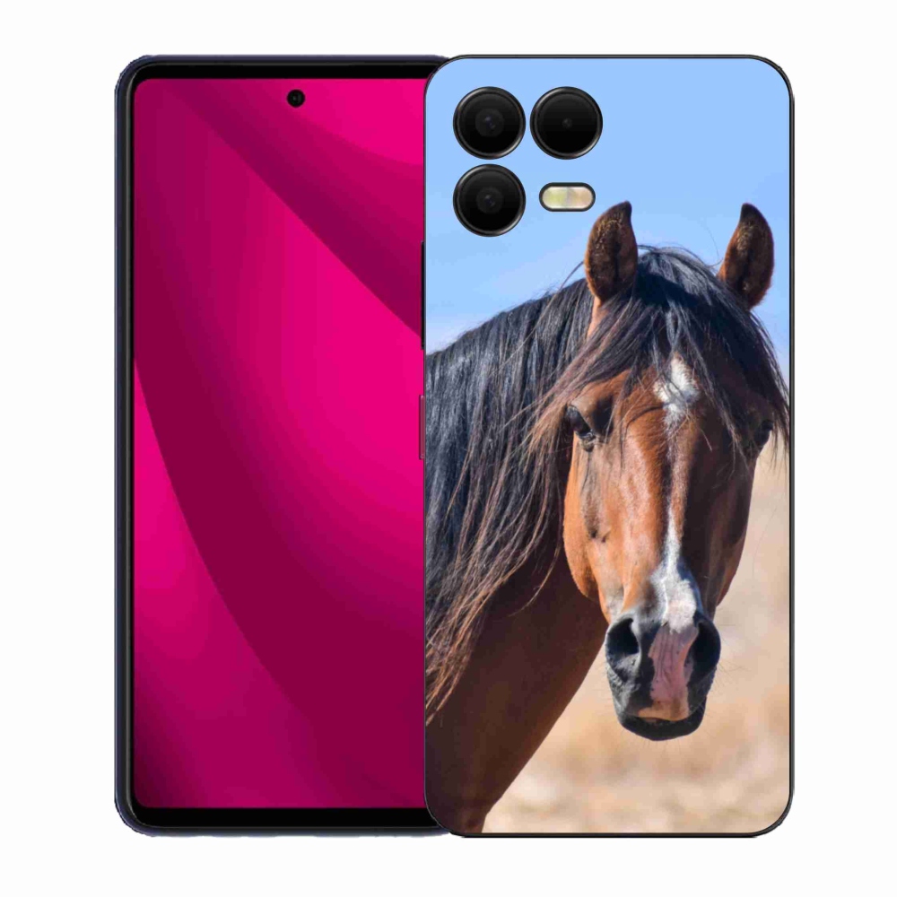 Gélový kryt mmCase na T phone 3 Pro - pokojný kôň