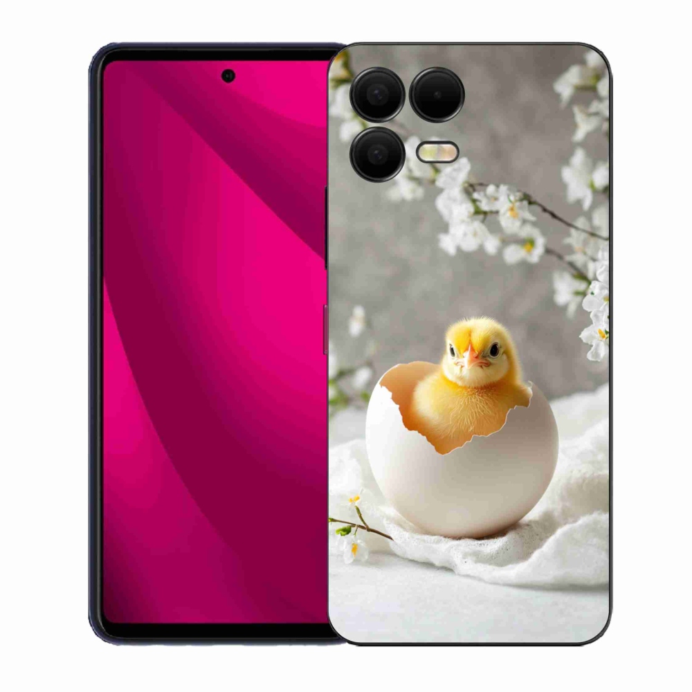 Gélový kryt mmCase na T phone 3 Pro - kuriatko