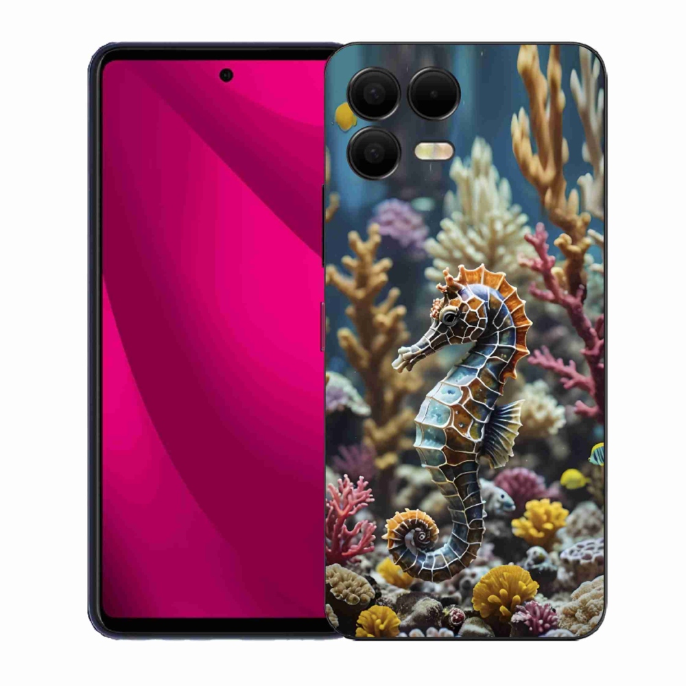 Gélový kryt mmCase na T phone 3 Pro - morský koník 2