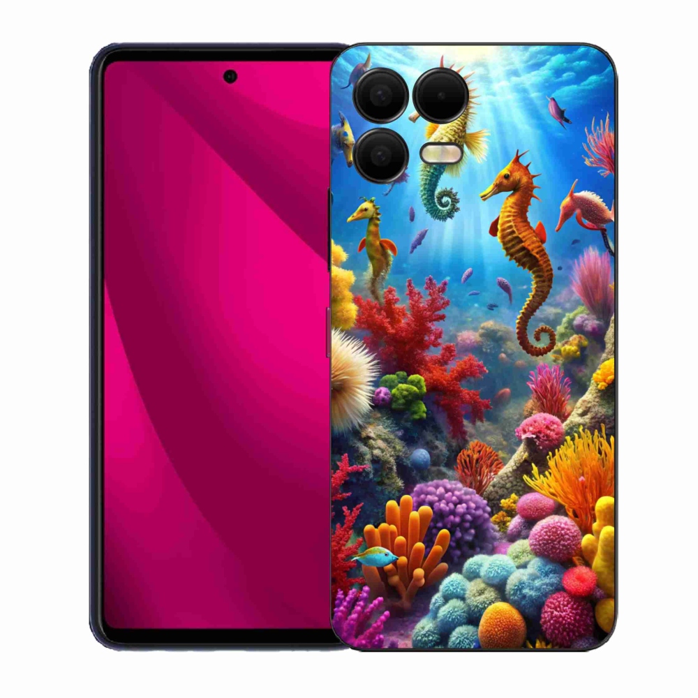 Gélový kryt mmCase na T phone 3 Pro - morský svet 3