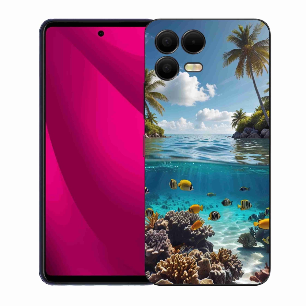 Gélový kryt mmCase na T phone 3 Pro - morský svet 4