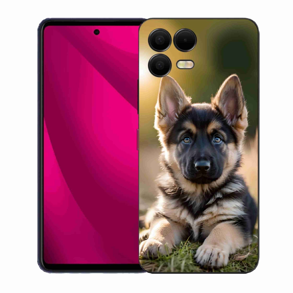 Gélový kryt mmCase na T phone 3 Pro - nemecký ovčiak v prírode