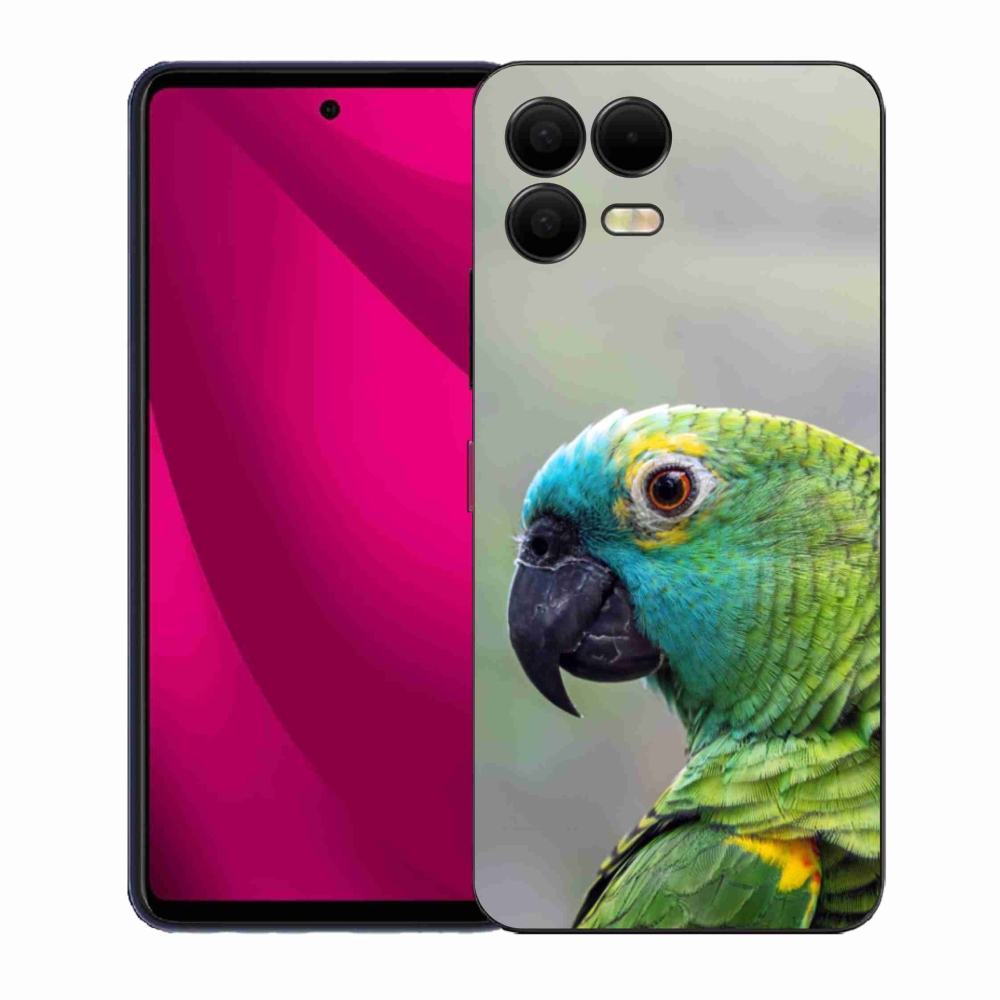 Gélový kryt mmCase na T phone 3 Pro - papagáj amazončan