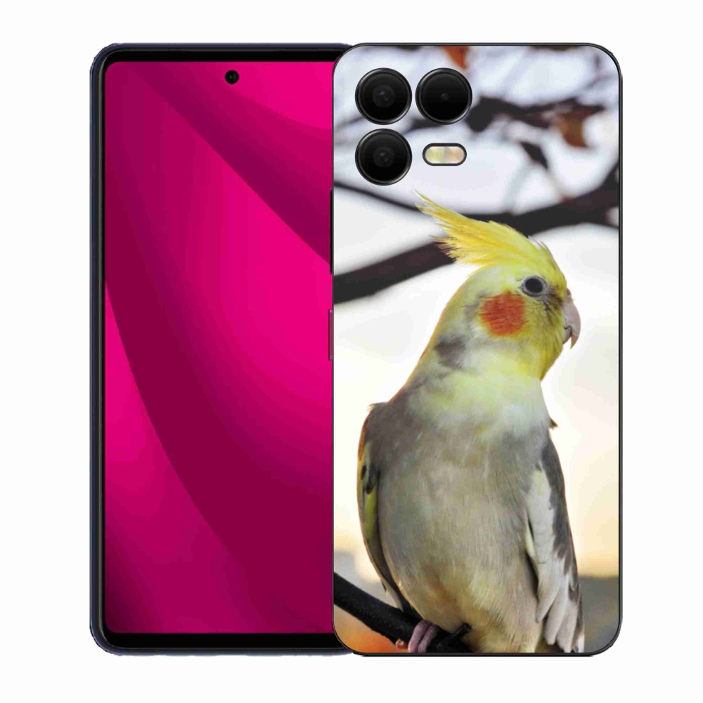 Gélový kryt mmCase na T phone 3 Pro - papagáj korela