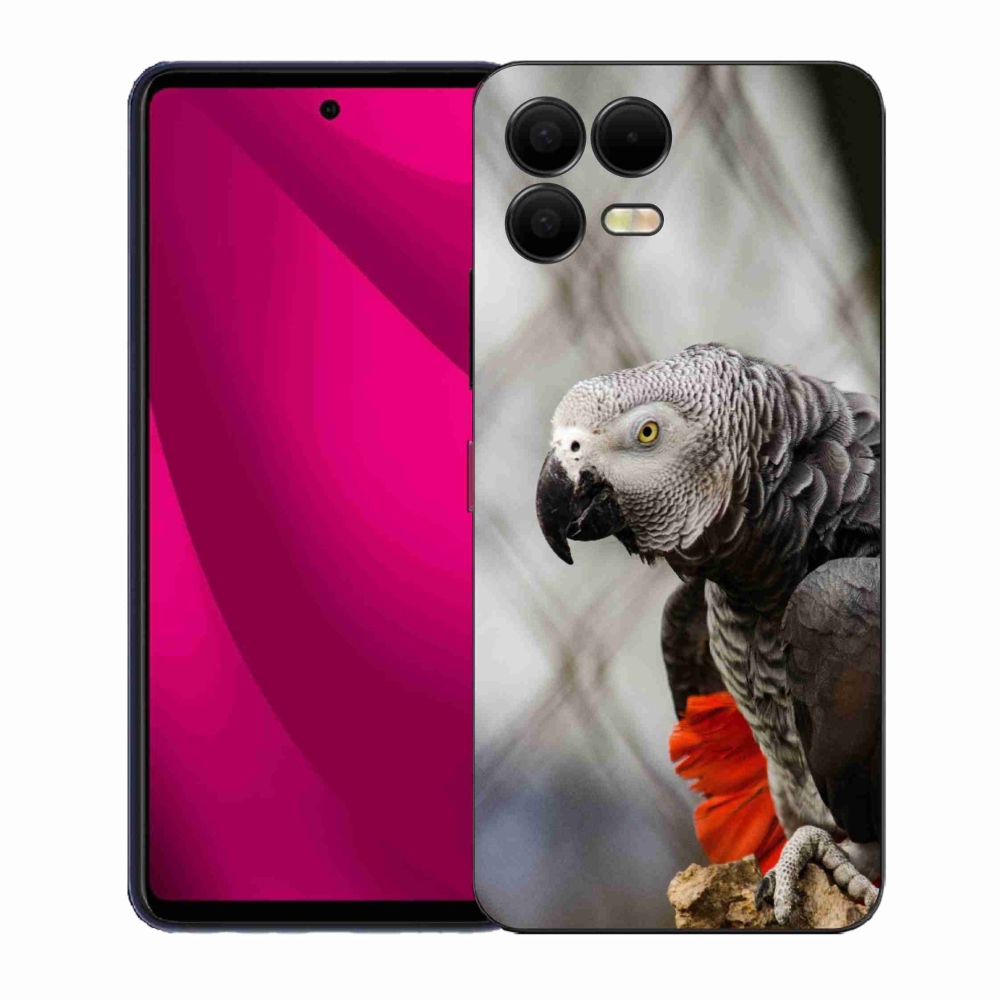 Gélový kryt mmCase na T phone 3 Pro - papagáj žako 3