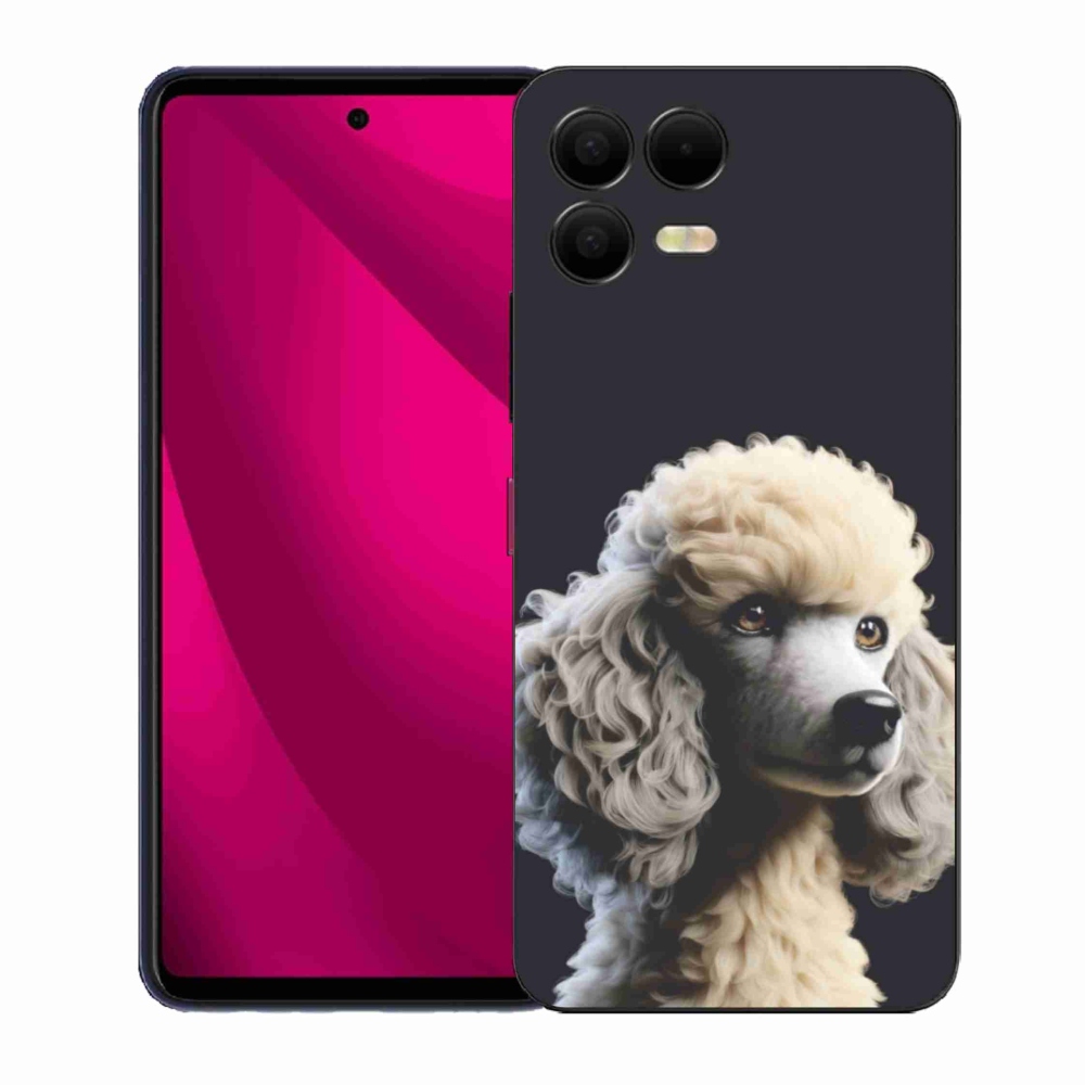 Gélový kryt mmCase na T phone 3 Pro - pudel