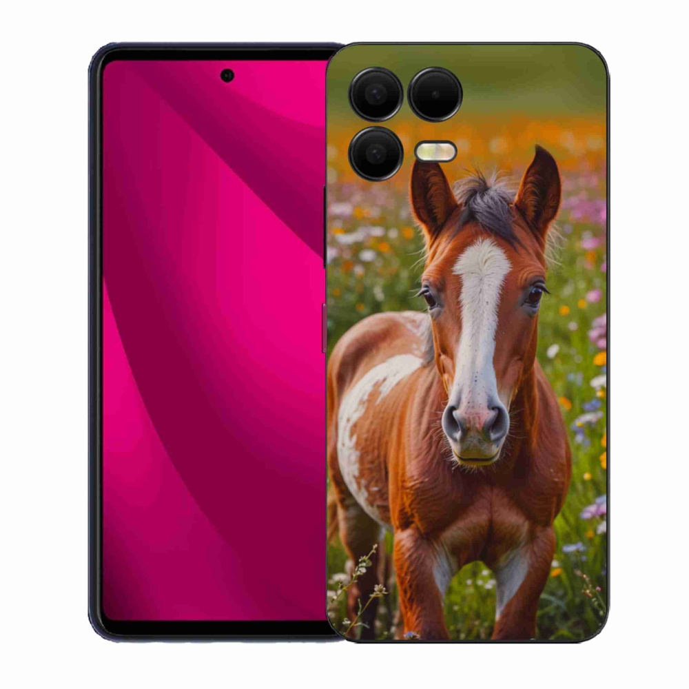 Gélový kryt mmCase na T phone 3 Pro - roztomilé žriebä