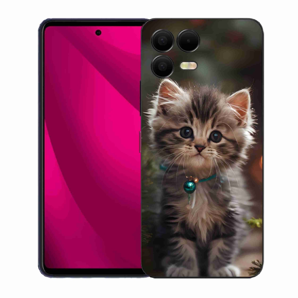 Gélový kryt mmCase na T phone 3 Pro - roztomilé mačiatko 11