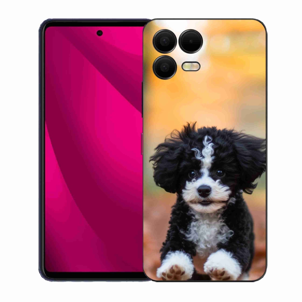 Gélový kryt mmCase na T phone 3 Pro - roztomilé šteňa 2
