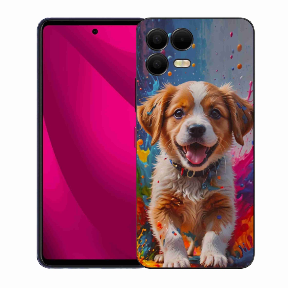 Gélový kryt mmCase na T phone 3 Pro - roztomilé šteňa 3