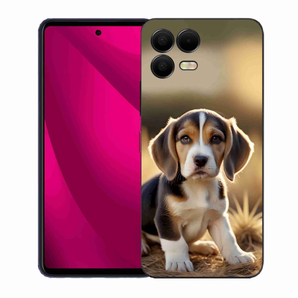 Gélový kryt mmCase na T phone 3 Pro - roztomilý bígl