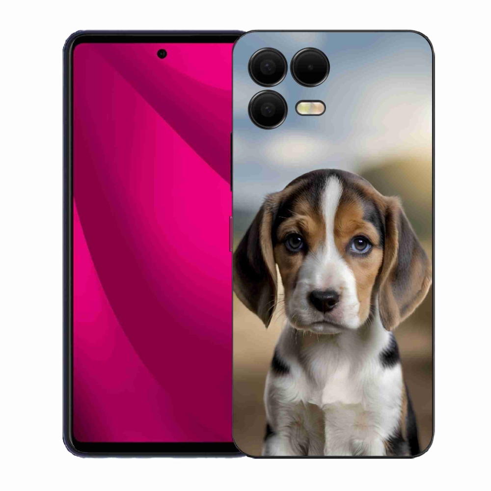 Gélový kryt mmCase na T phone 3 Pro - roztomilý bígl