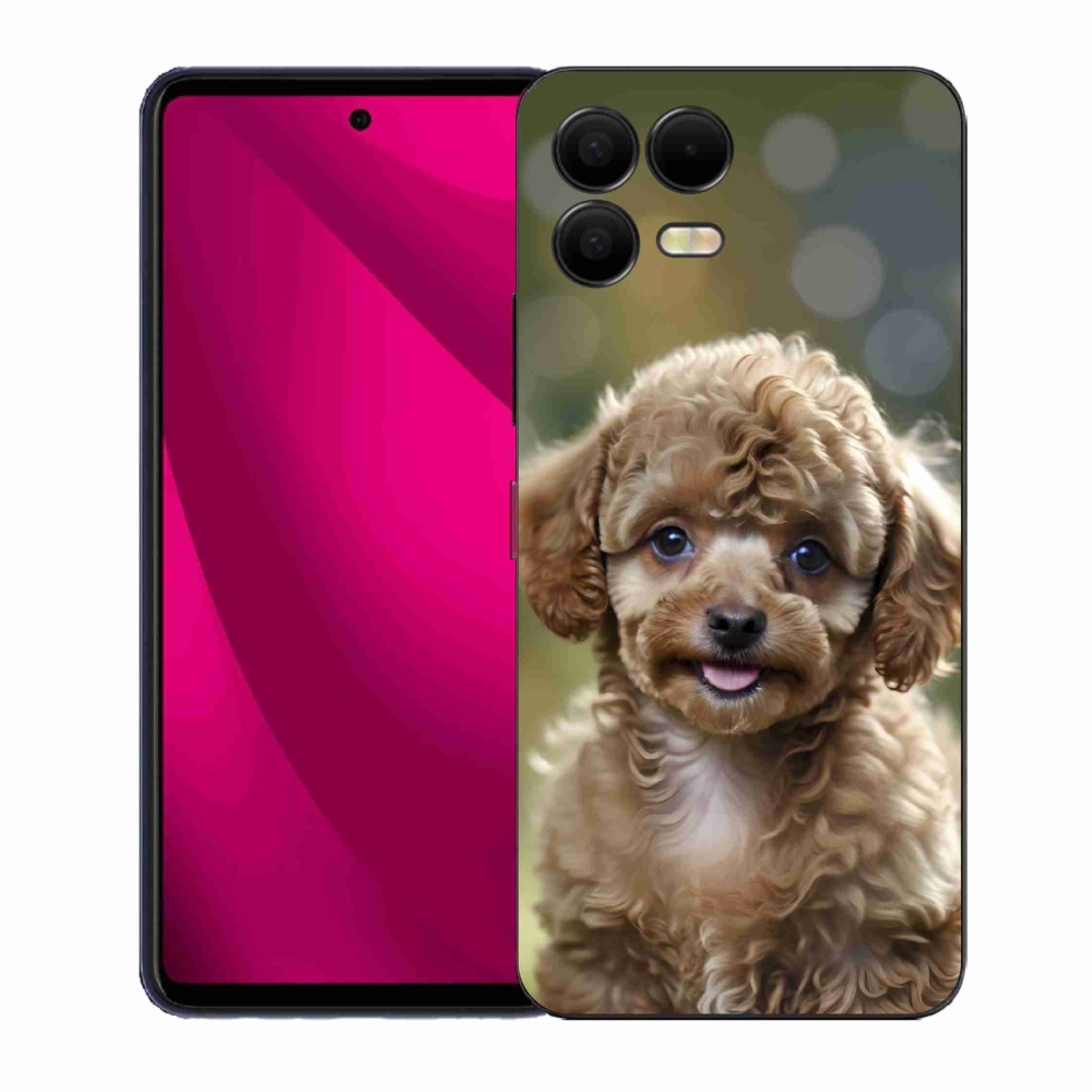 Gélový kryt mmCase na T phone 3 Pro - roztomilý pudel