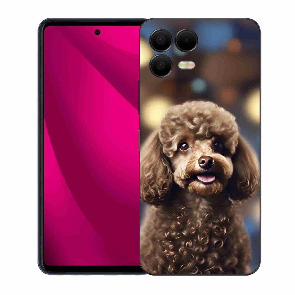 Gélový kryt mmCase na T phone 3 Pro - roztomilý pudel