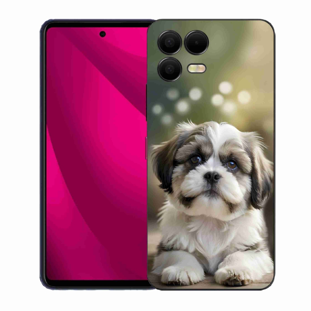 Gélový kryt mmCase na T phone 3 Pro - roztomilý shih-tzu