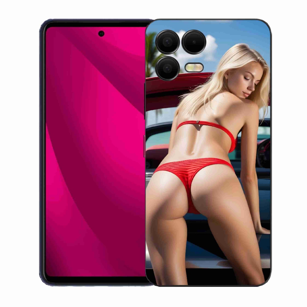 Gélový kryt mmCase na T phone 3 Pro - sexy žena 2