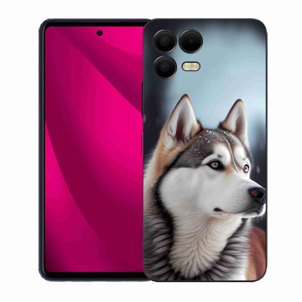 Gélový kryt mmCase na T phone 3 Pro - sibírsky husky