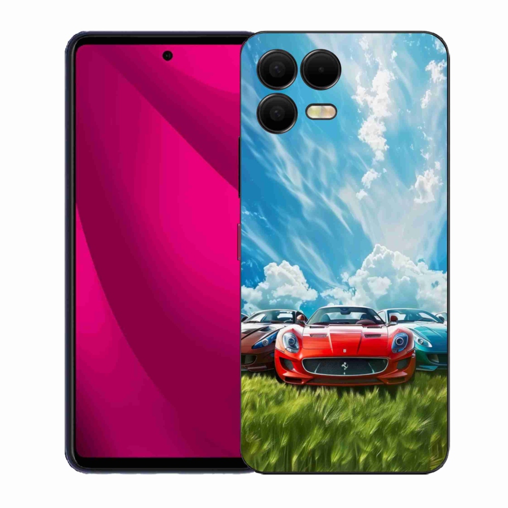 Gélový kryt mmCase na T phone 3 Pro - športové vozidlá