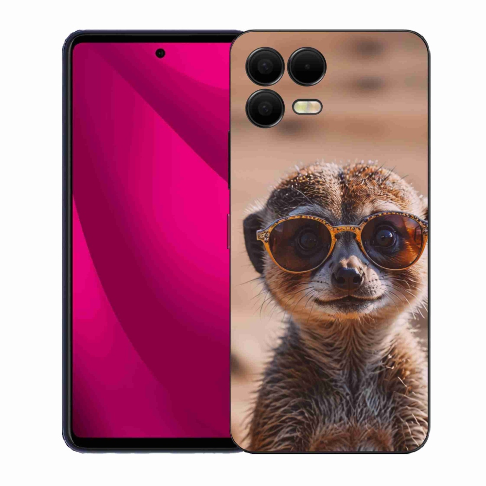 Gélový kryt mmCase na T phone 3 Pro - štýlové surikata
