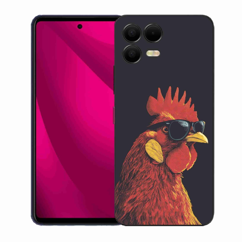 Gélový kryt mmCase na T phone 3 Pro - štýlový kohút