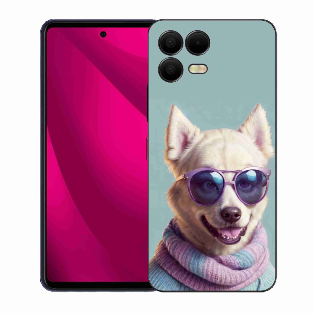 Gélový kryt mmCase na T phone 3 Pro - štýlový nemecký špic