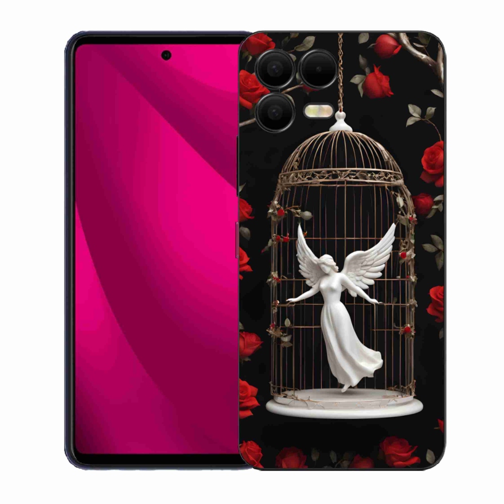 Gélový kryt mmCase na T phone 3 Pro - uväznený anjel