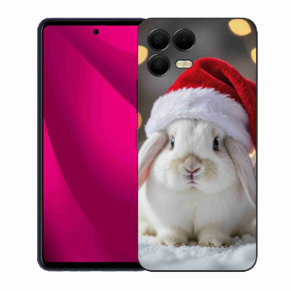 Gélový kryt mmCase na T phone 3 Pro - vianočný králik