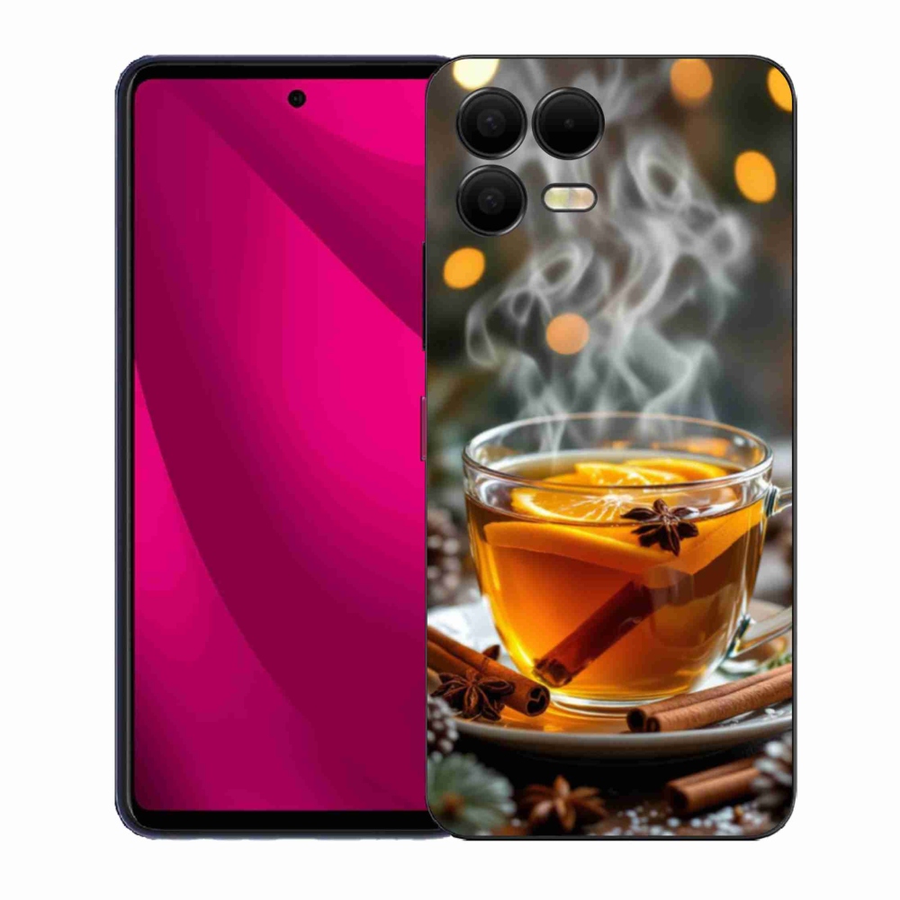 Gélový kryt mmCase na T phone 3 Pro - vianočný punč