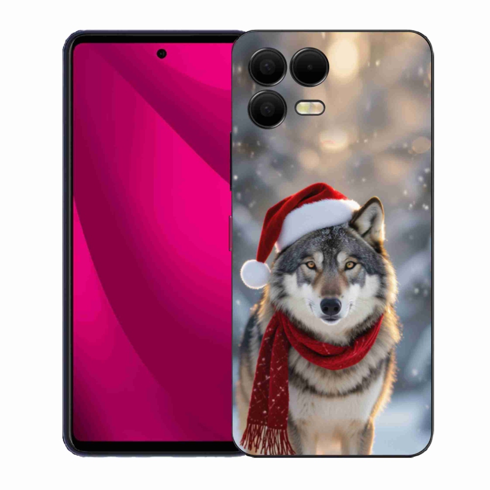 Gélový kryt mmCase na T phone 3 Pro - vianočný vlk