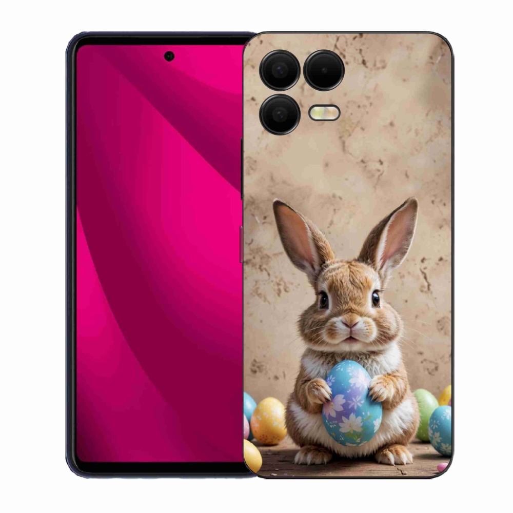 Gélový kryt mmCase na T phone 3 Pro - veľkonočný zajačik