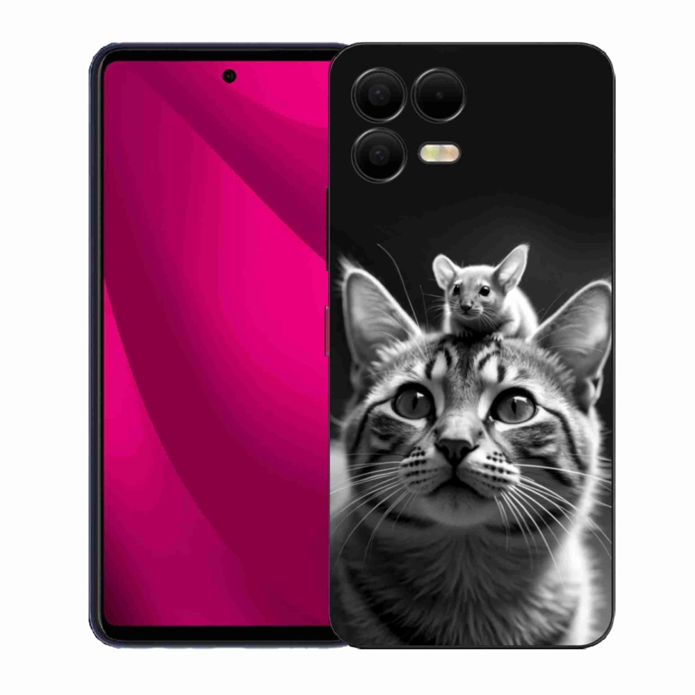 Gélový kryt mmCase na T phone 3 Pro - zvieracie priateľstvo 2