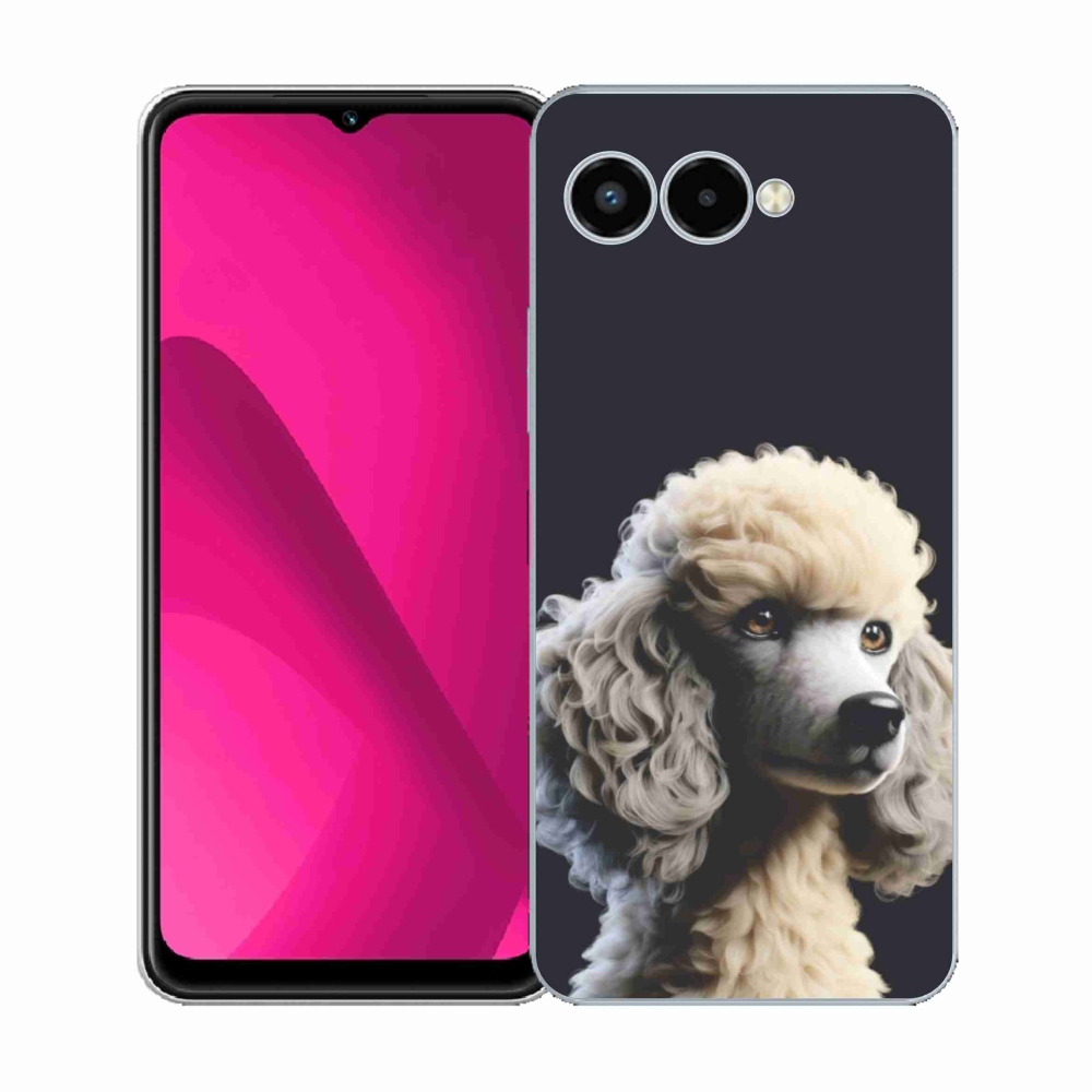 Gélový kryt mmCase na T phone 3 - pudel