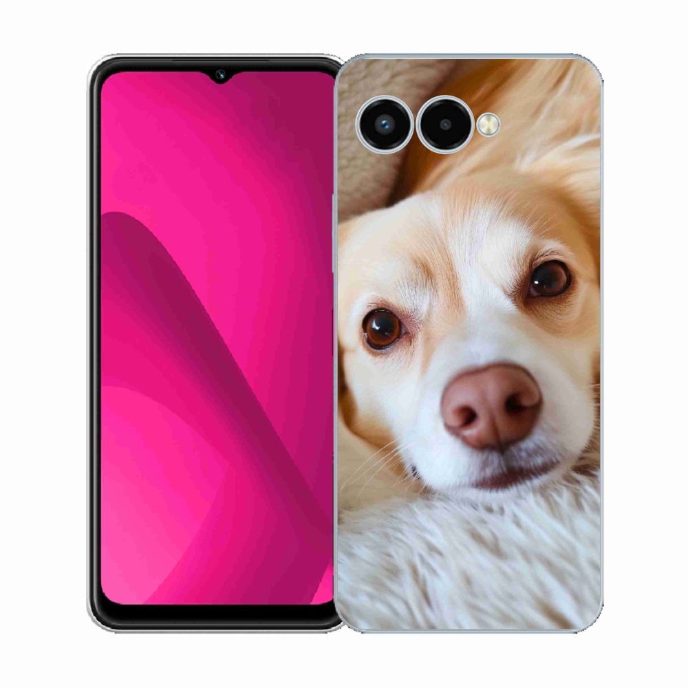 Gélový kryt mmCase na T phone 3 - Roztomilá čivava