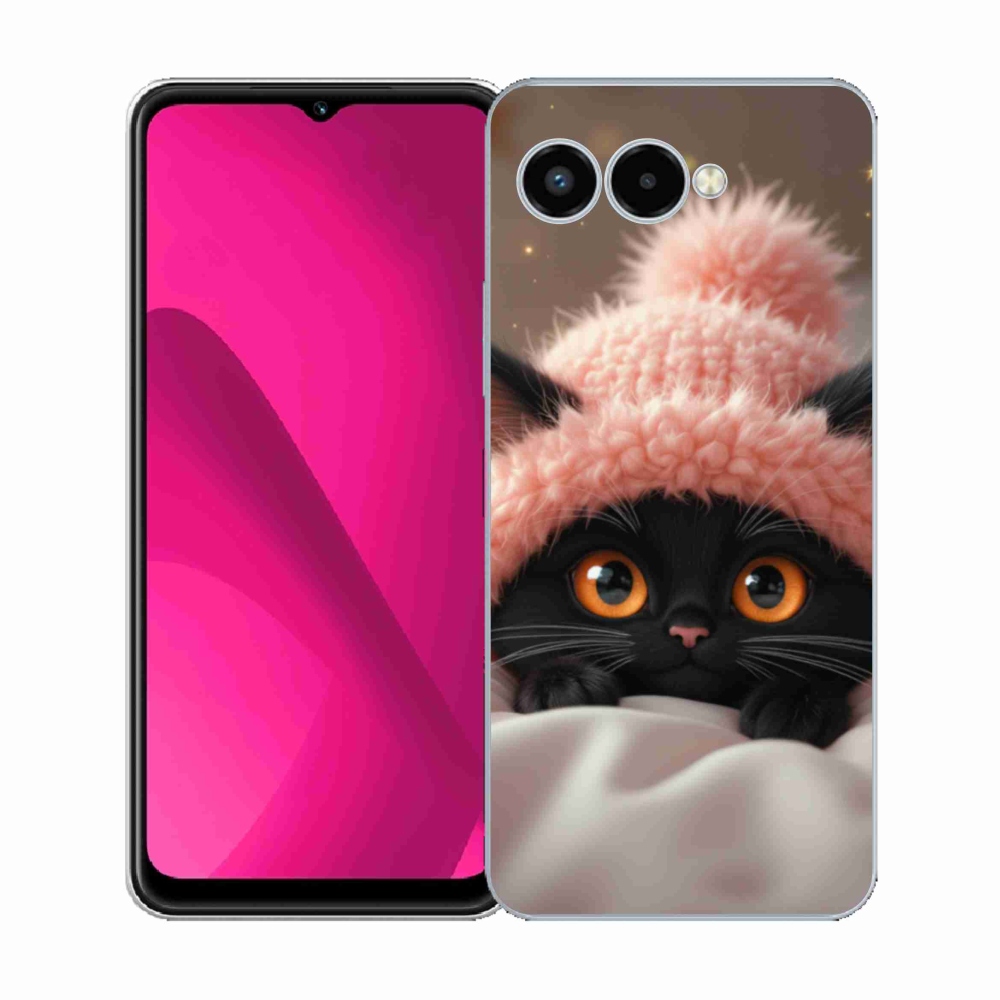 Gélový kryt mmCase na T phone 3 - roztomilé mačiatko 7