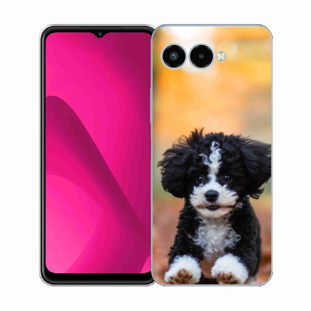 Gélový kryt mmCase na T phone 3 - roztomilé šteňa 2