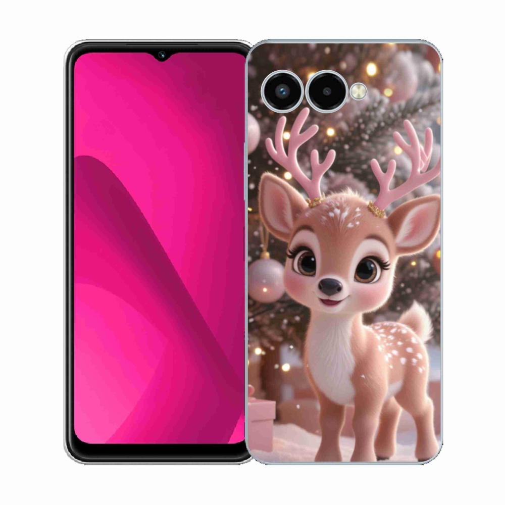 Gélový kryt mmCase na T phone 3 - roztomilý sob