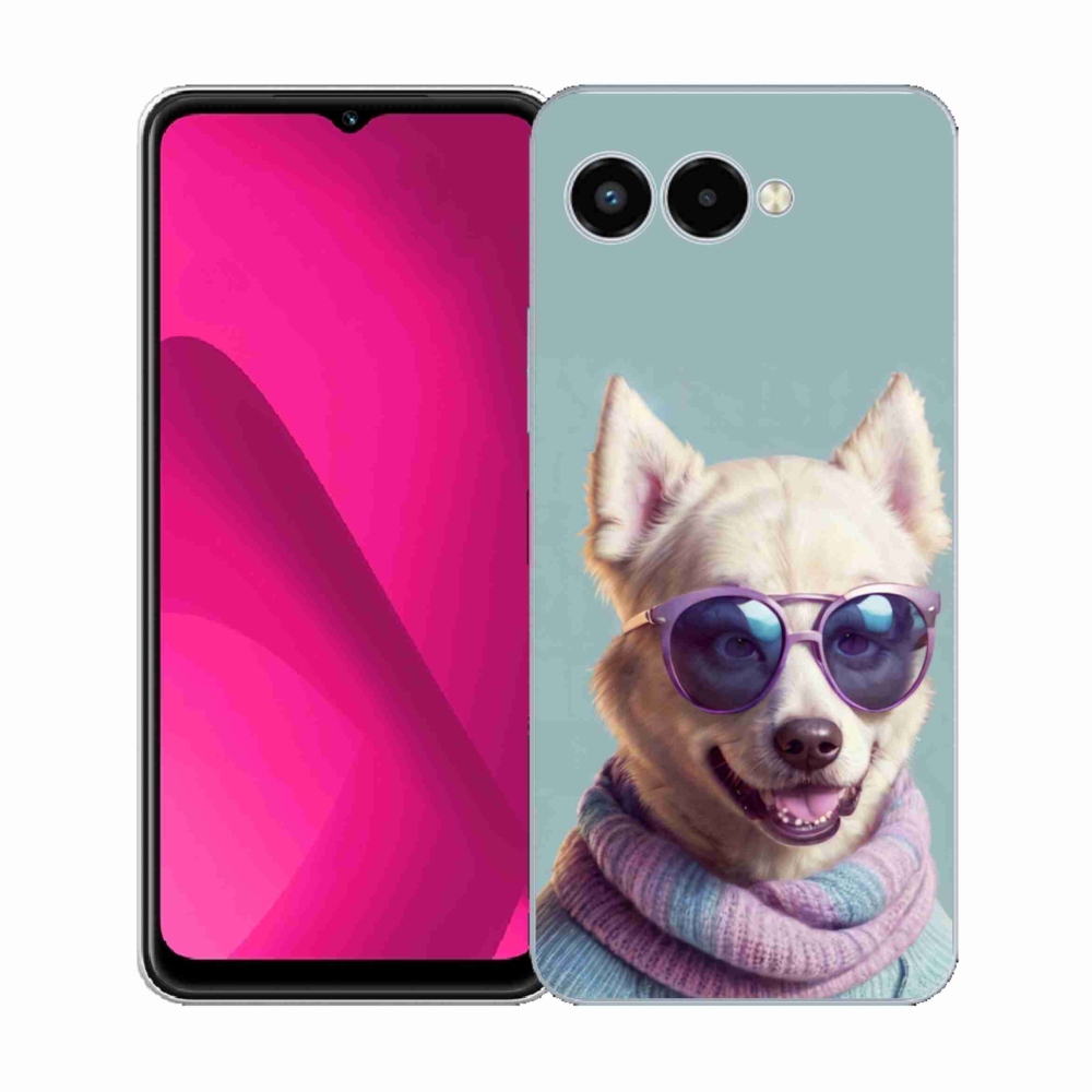 Gélový kryt mmCase na T phone 3 - štýlový nemecký špic