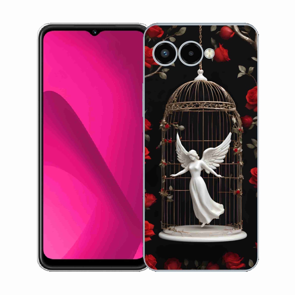 Gélový kryt mmCase na T phone 3 - uväznený anjel