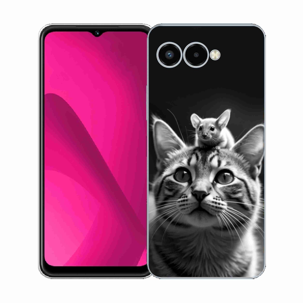 Gélový kryt mmCase na T phone 3 - zvieracie priateľstvo 2